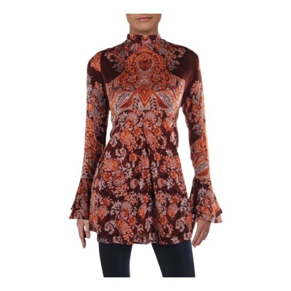 NWT  Free People | Burgundy Combo Dress